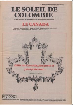 Le Soleil de Colombie, July 1, 1983, page 7