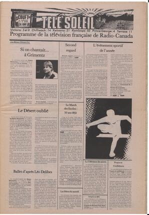 Le Soleil de Colombie, July 1, 1983, page 5