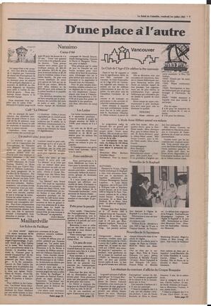 Le Soleil de Colombie, July 1, 1983, page 3