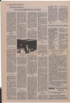 Le Soleil de Colombie, June 24, 1983, page 18