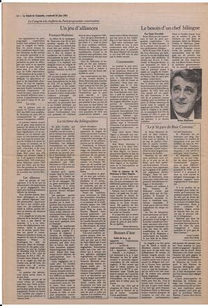 Le Soleil de Colombie, June 24, 1983, page 14