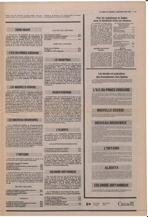 Le Soleil de Colombie, June 24, 1983, page 13