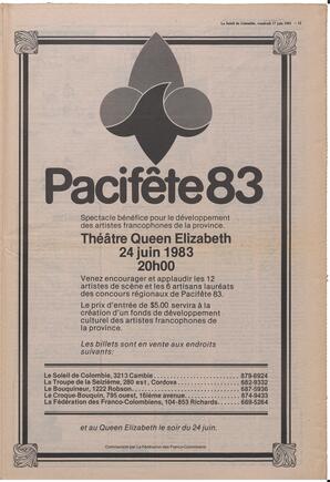 Le Soleil de Colombie, June 17, 1983, page 13