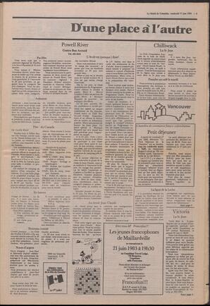 Le Soleil de Colombie, June 17, 1983, page 3