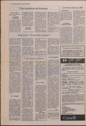 Le Soleil de Colombie, June 3, 1983, page 18