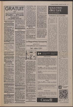 Le Soleil de Colombie, May 27, 1983, page 15