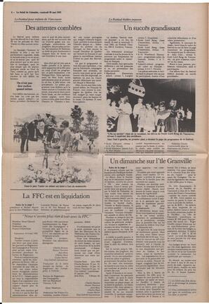 Le Soleil de Colombie, May 20, 1983, page 8