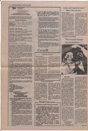 Le Soleil de Colombie, May 13, 1983, page 12