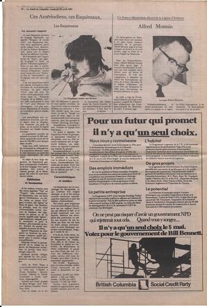 Le Soleil de Colombie, April 29, 1983, page 16