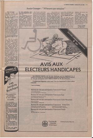 Le Soleil de Colombie, April 29, 1983, page 15