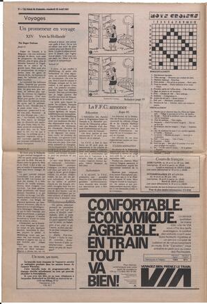Le Soleil de Colombie, April 15, 1983, page 6