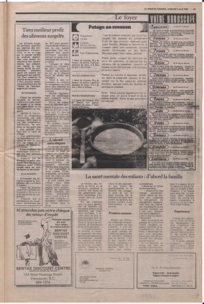 Le Soleil de Colombie, April 8, 1983, page 13