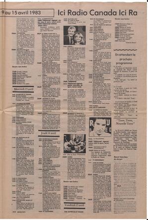 Le Soleil de Colombie, April 8, 1983, page 9