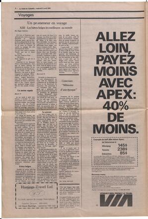 Le Soleil de Colombie, April 8, 1983, page 6