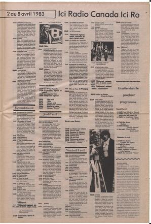 Le Soleil de Colombie, April 1, 1983, page 11