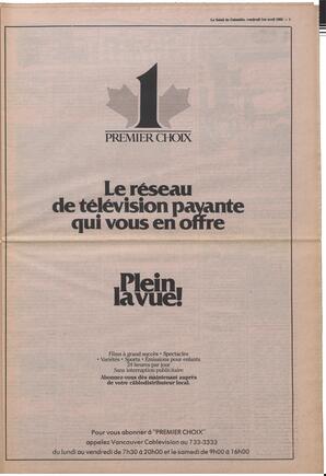 Le Soleil de Colombie, April 1, 1983, page 7