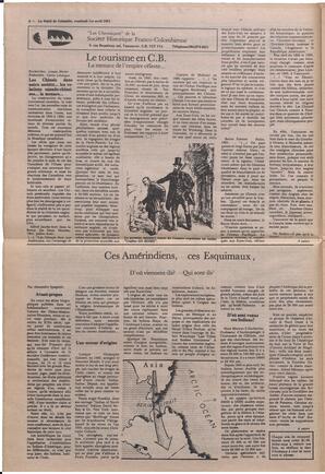 Le Soleil de Colombie, April 1, 1983, page 6