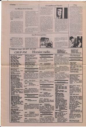 Le Soleil de Colombie, March 18, 1983, page 12