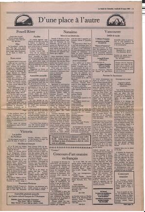 Le Soleil de Colombie, March 18, 1983, page 3