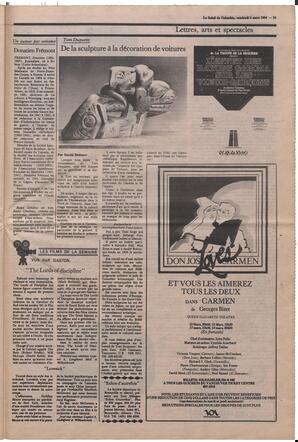 Le Soleil de Colombie, March 4, 1983, page 19