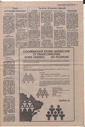 Le Soleil de Colombie, March 4, 1983, page 7