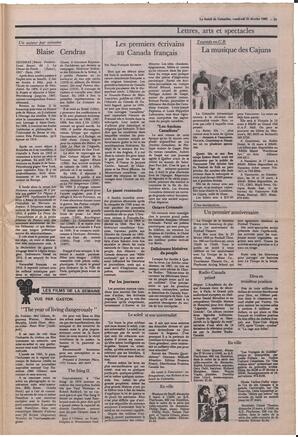 Le Soleil de Colombie, February 25, 1983, page 15
