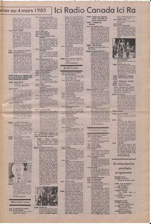 Le Soleil de Colombie, February 25, 1983, page 11