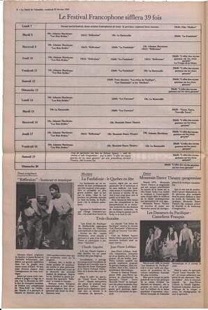 Le Soleil de Colombie, February 25, 1983, page 8