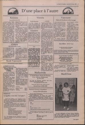 Le Soleil de Colombie, February 25, 1983, page 3