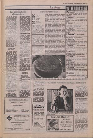 Le Soleil de Colombie, February 18, 1983, page 17