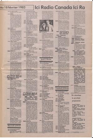 Le Soleil de Colombie, February 11, 1983, page 9