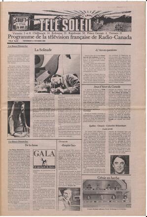 Le Soleil de Colombie, February 11, 1983, page 7