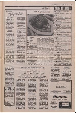 Le Soleil de Colombie, January 28, 1983, page 17