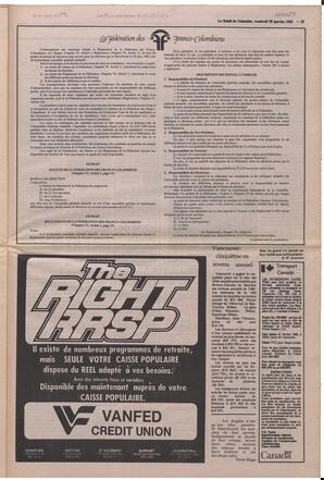 Le Soleil de Colombie, January 28, 1983, page 13