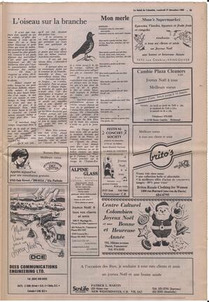 Le Soleil de Colombie, December 17, 1982, page 23
