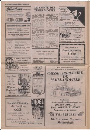 Le Soleil de Colombie, December 17, 1982, page 10