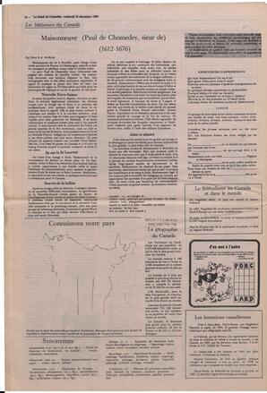 Le Soleil de Colombie, December 10, 1982, page 14