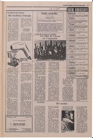Le Soleil de Colombie, December 10, 1982, page 13