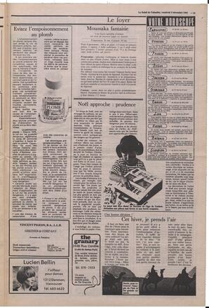 Le Soleil de Colombie, December 3, 1982, page 13