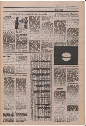 Le Soleil de Colombie, November 26, 1982, page 5