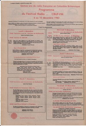 Le Soleil de Colombie, November 26, 1982, page 4