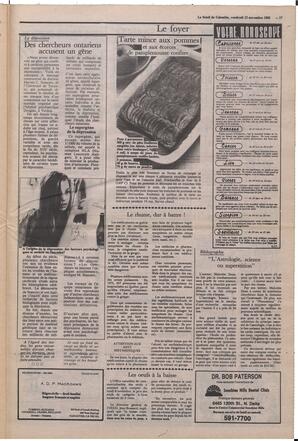 Le Soleil de Colombie, November 12, 1982, page 17