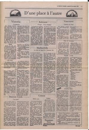 Le Soleil de Colombie, November 12, 1982, page 3