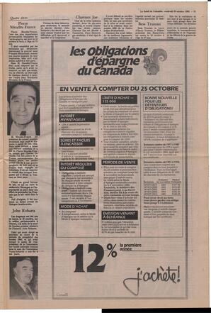 Le Soleil de Colombie, October 29, 1982, page 13