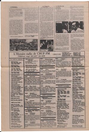 Le Soleil de Colombie, October 29, 1982, page 12