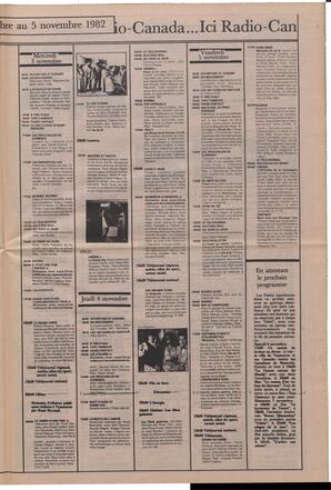 Le Soleil de Colombie, October 29, 1982, page 11