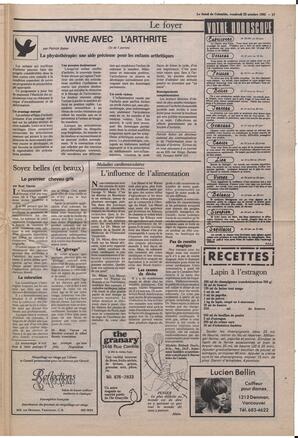 Le Soleil de Colombie, October 22, 1982, page 17