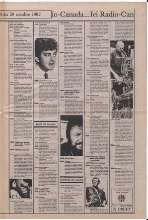 Le Soleil de Colombie, October 22, 1982, page 11