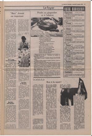 Le Soleil de Colombie, October 8, 1982, page 13