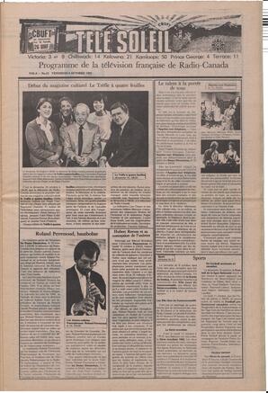 Le Soleil de Colombie, October 8, 1982, page 7